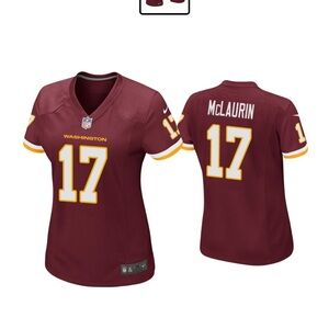 NFL Nike Women's Burgundy Football Jersey - Washington
